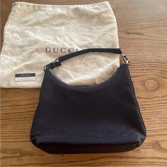 Gucci Handbags - Gucci Black Shoulder Bag